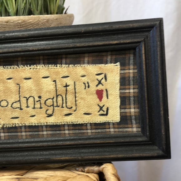 Always Kiss Me Goodnight Primitive Picture - Picture 5 of 7